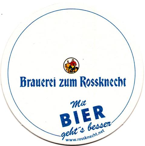 ludwigsburg lb-bw rossknecht rund 3b (205-mit bier geht's-hg weiß)